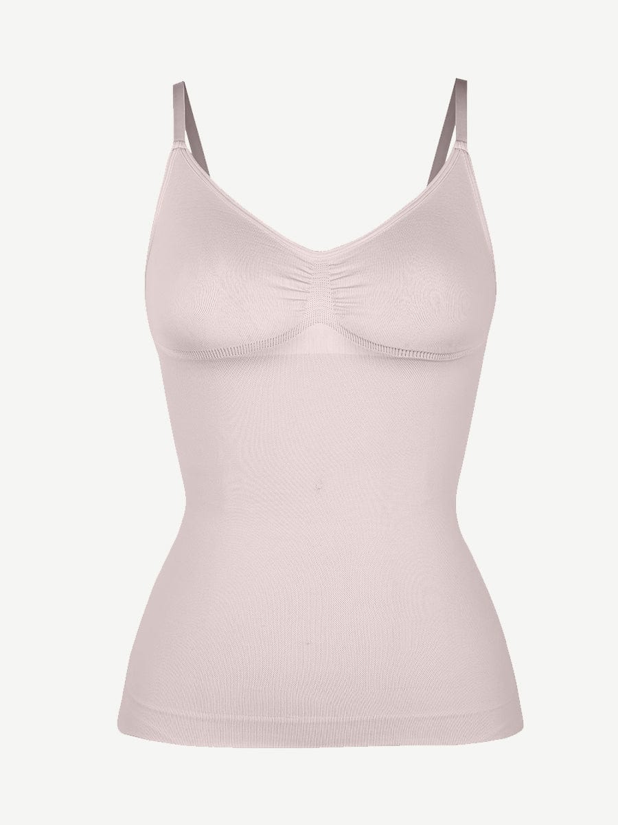 Postpartum Bust Support Shaping Tank Top Light Gray 5