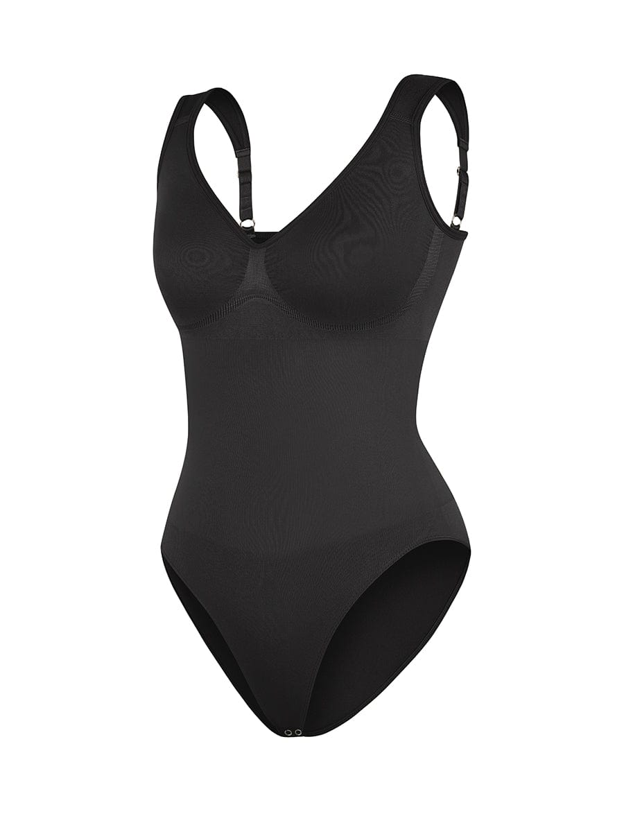 Diamond Neck Bust Support Panty Bodysuit 9