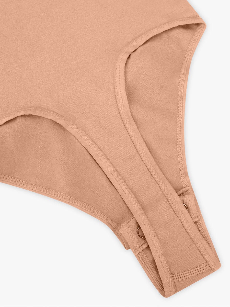 Diamond Neckline Thong Bodysuit 13