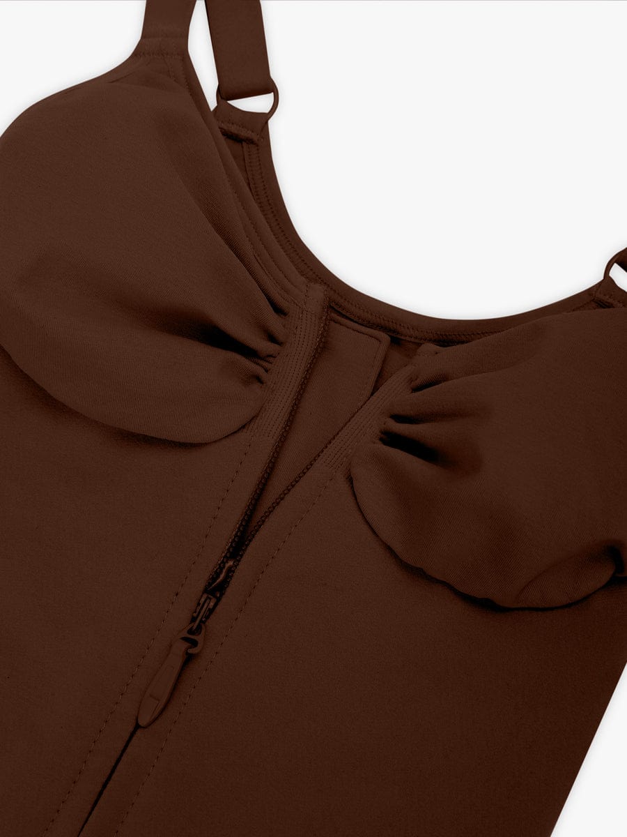 Seamless Plunge Chest Support Bodysuit 7