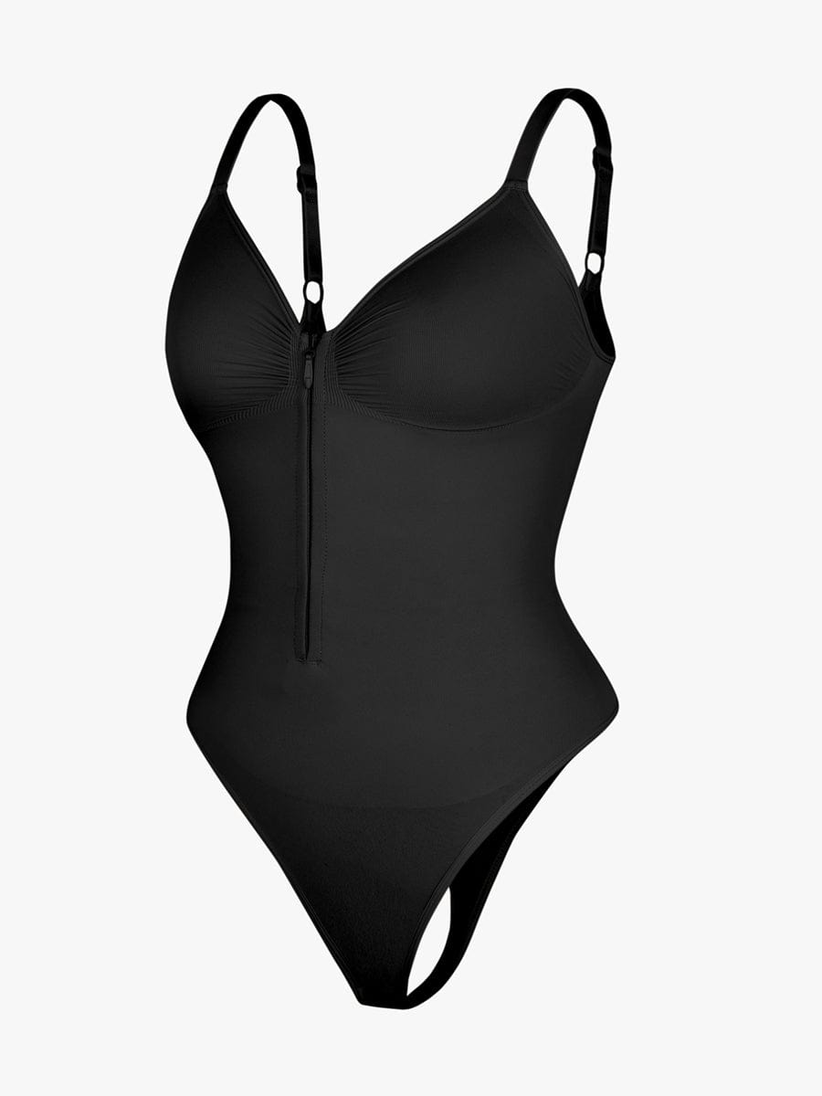 Seamless Plunge Chest Support Bodysuit 15