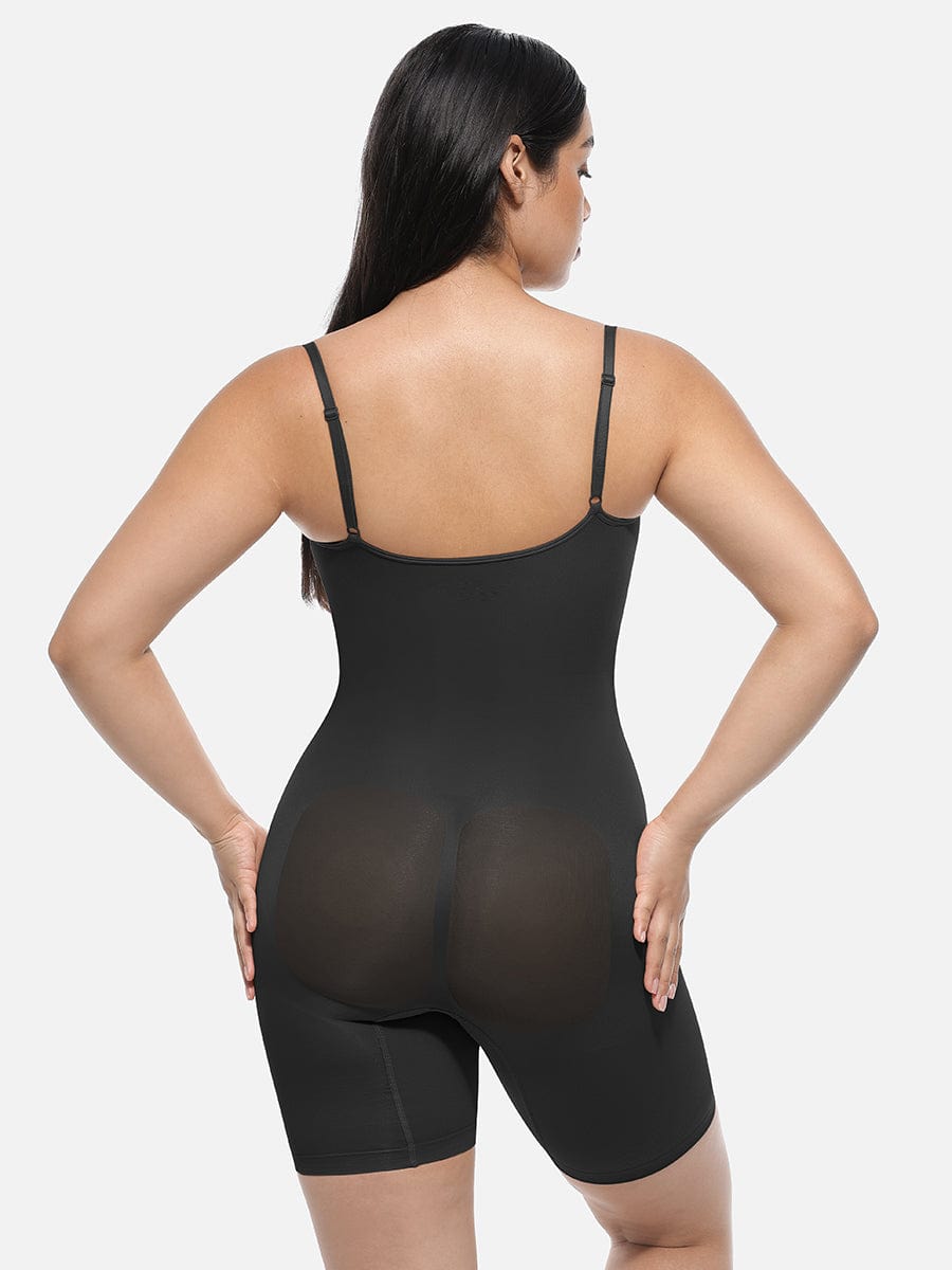 Plus Size Full Body Shaper Dark Purple 1