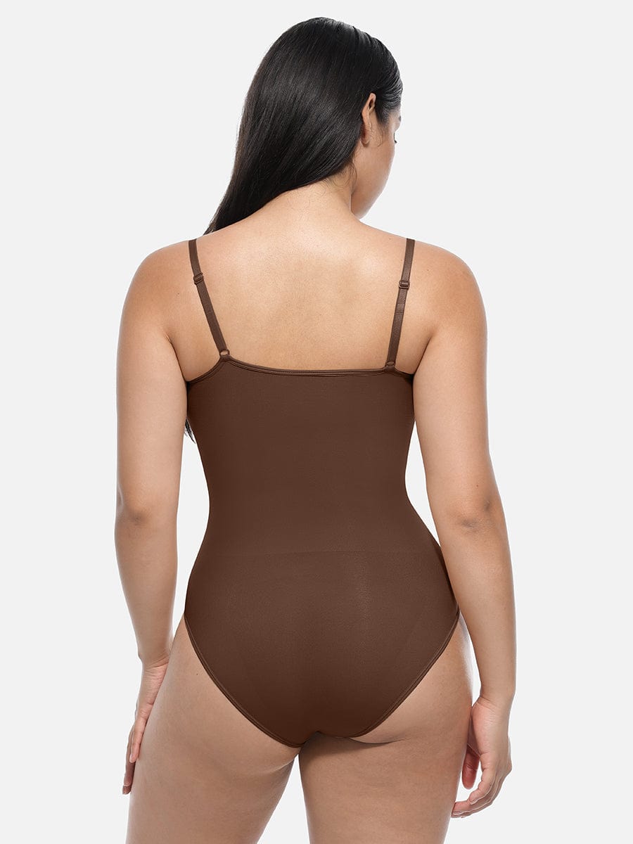 Tighten-the-Abdomen One-Piece Shapewear Briefs Light Skin 1