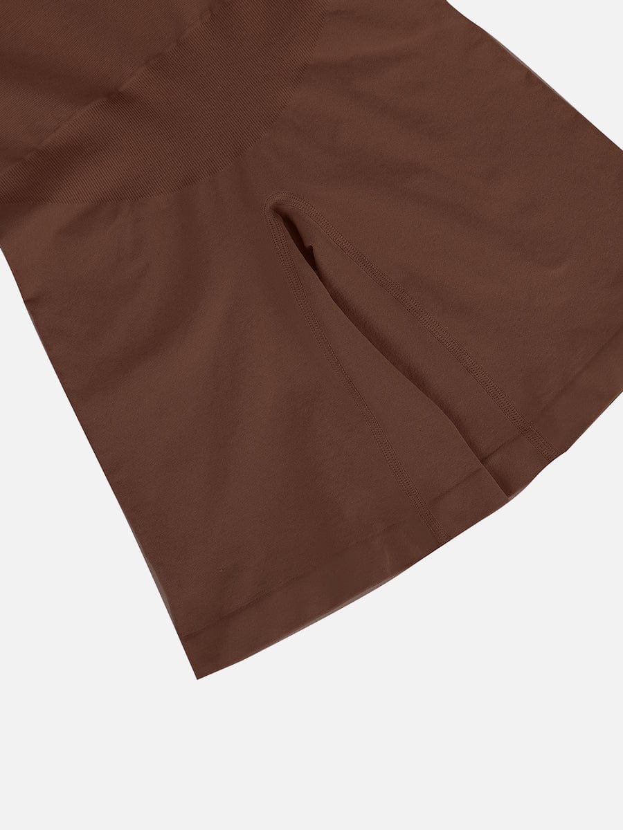 Eco-Friendly Outerwear Jumpsuit Shapewear Dark Brown 1