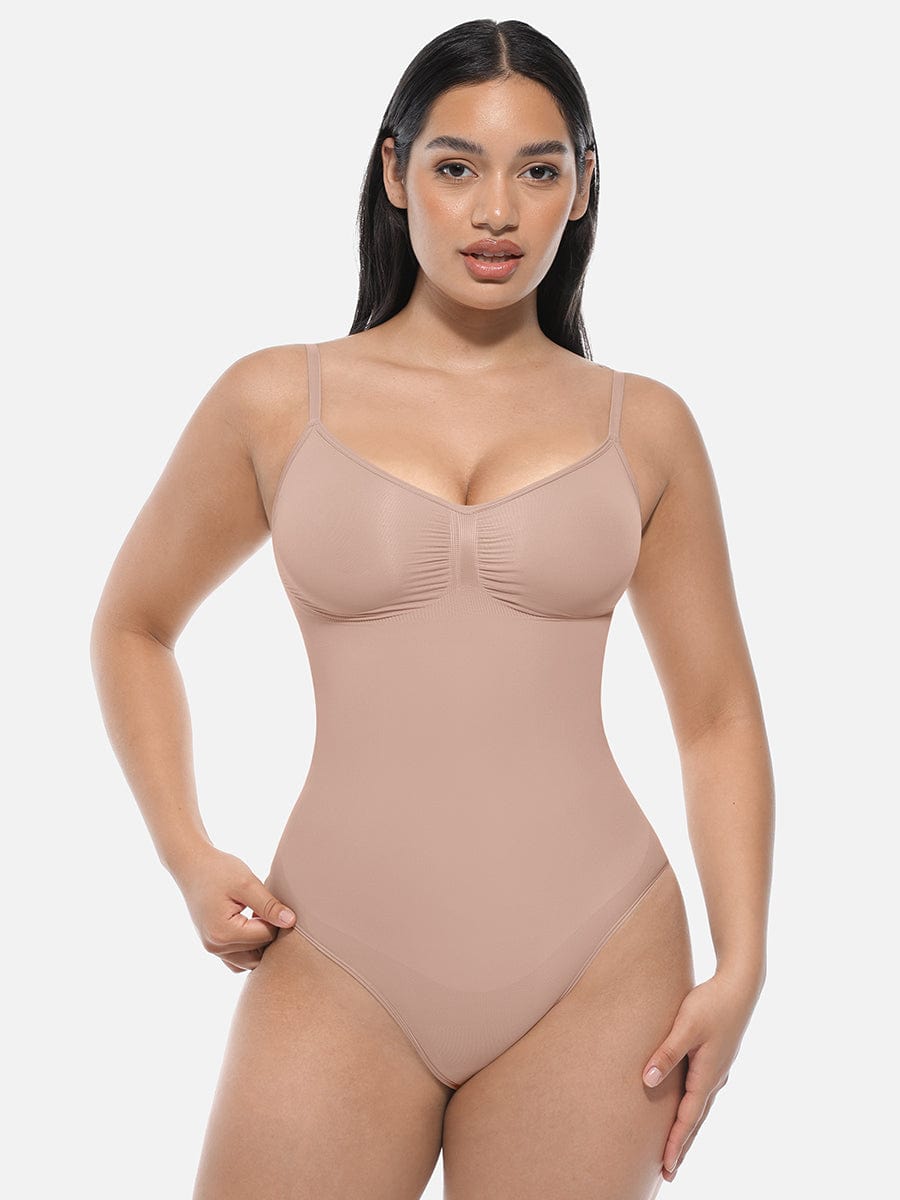 Tighten-the-Abdomen One-Piece Shapewear Briefs 2