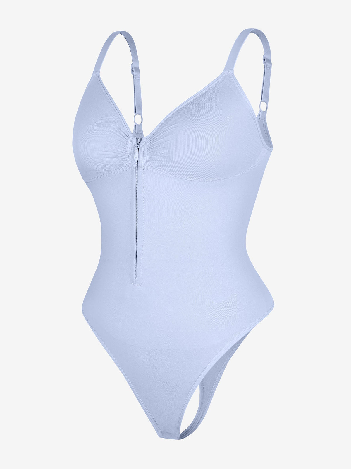 Seamless Plunge Chest Support Bodysuit Light Skin 1