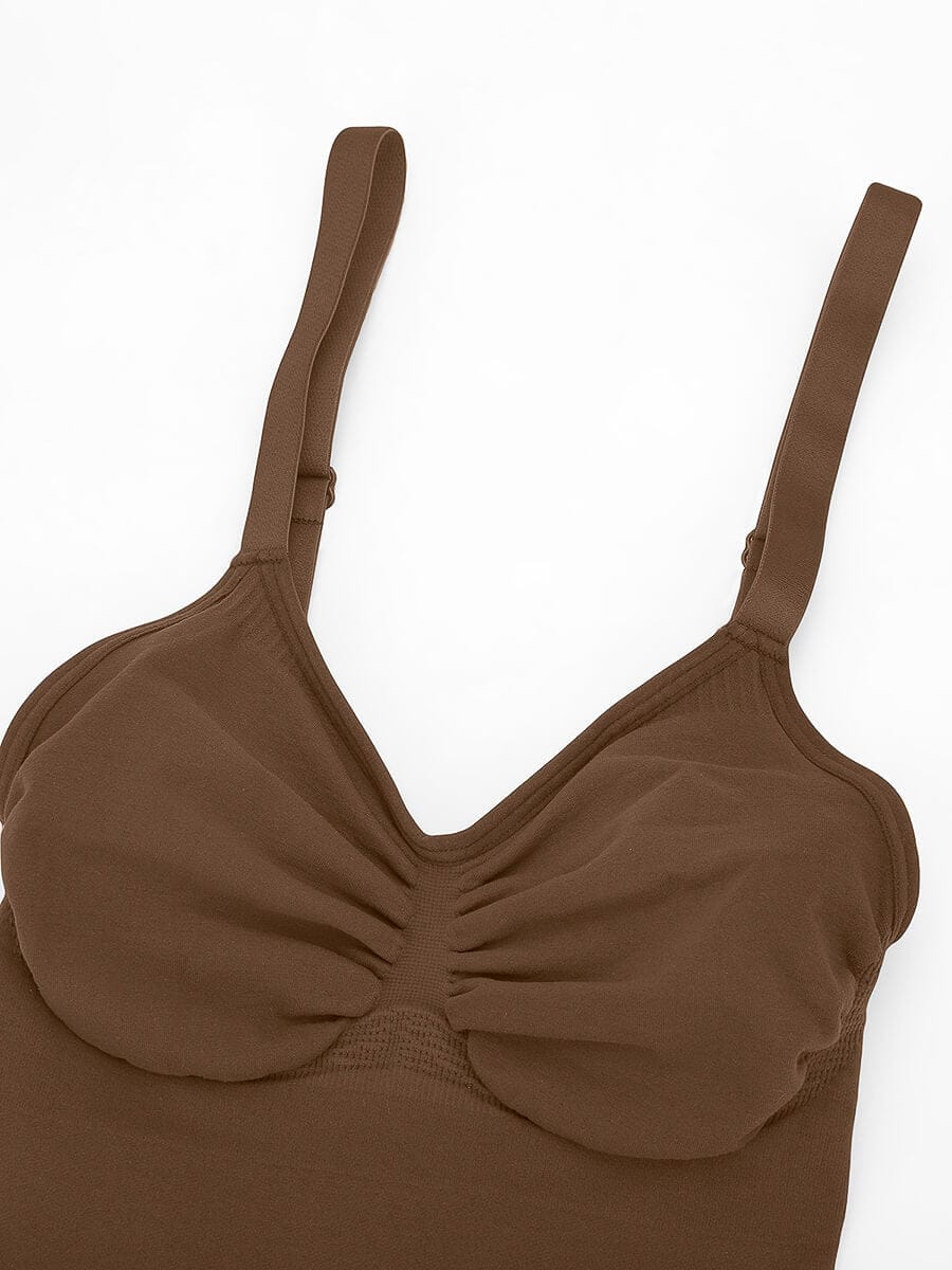 Seamless Chest Support Waist Control Bodysuit 1