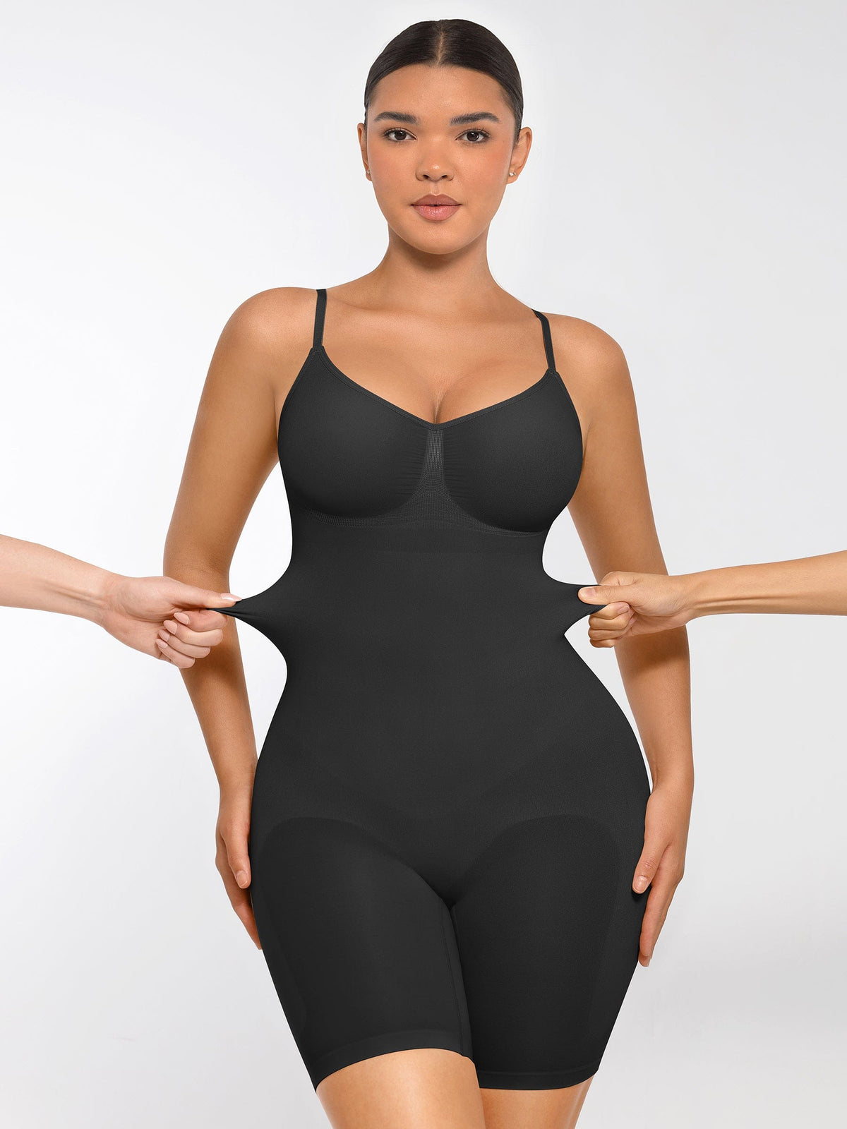 Mid-Thigh Butt Lifter Full Body Shaper Light Skin 2