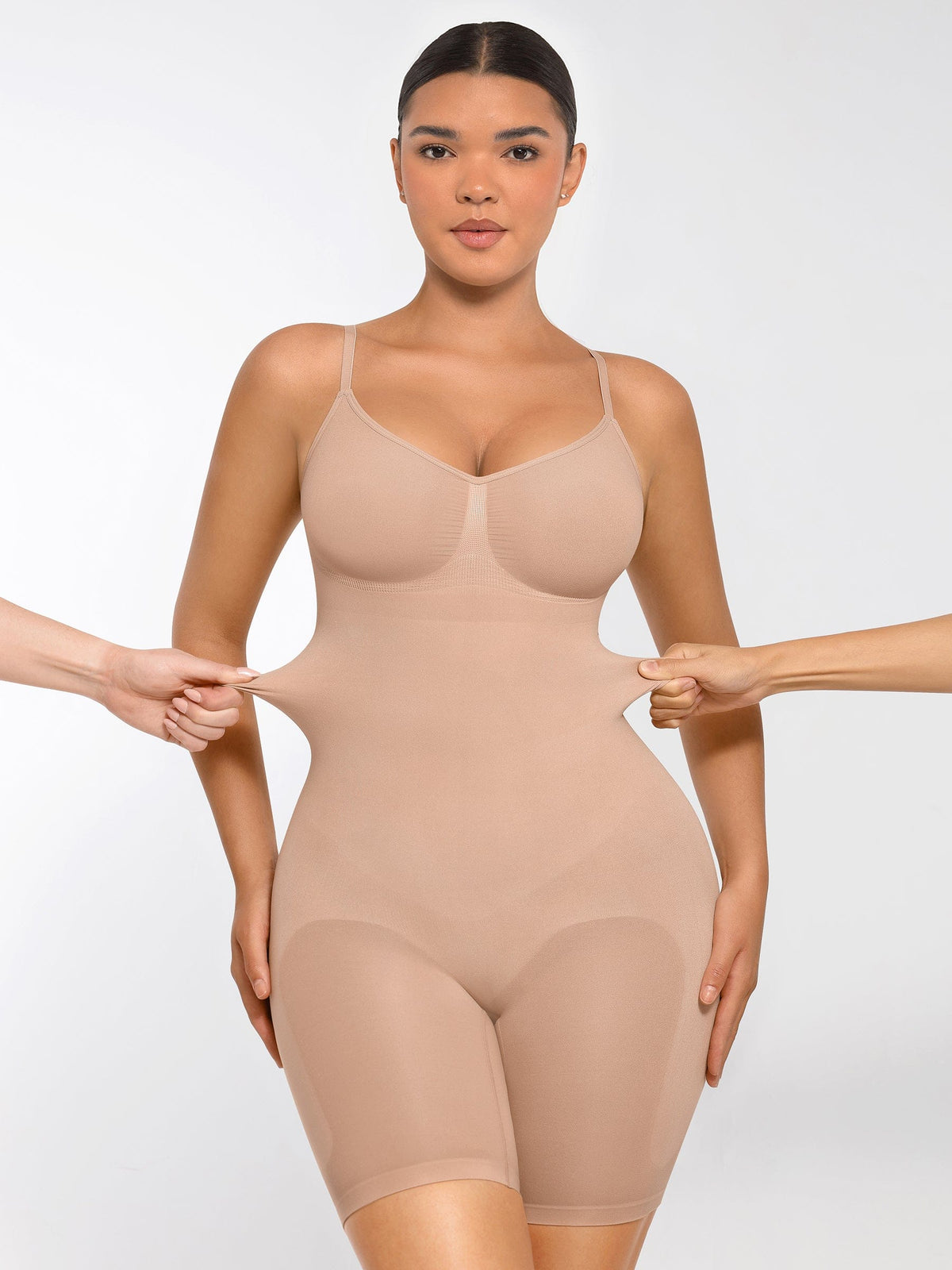 Mid-Thigh Butt Lifter Full Body Shaper Skin 1