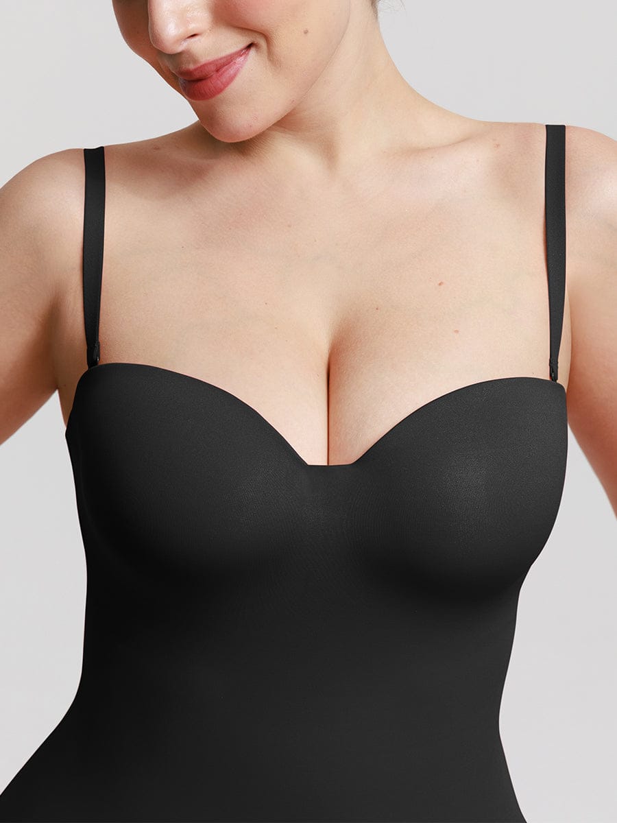 One-Piece Underwire Strapless Shaping Bodysuit 1