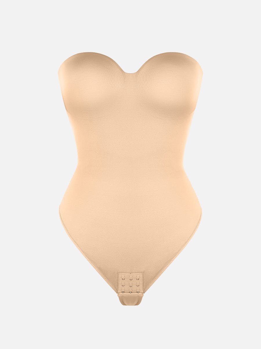 One-Piece Underwire Strapless Shaping Bodysuit 14