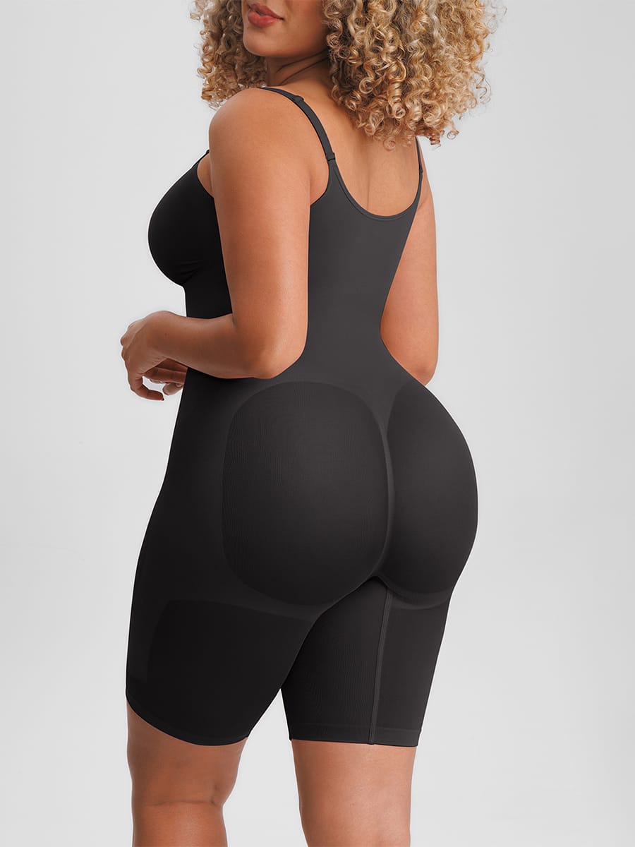 Seamless Butt-Lifting Bodysuit With Invisible Zip 2