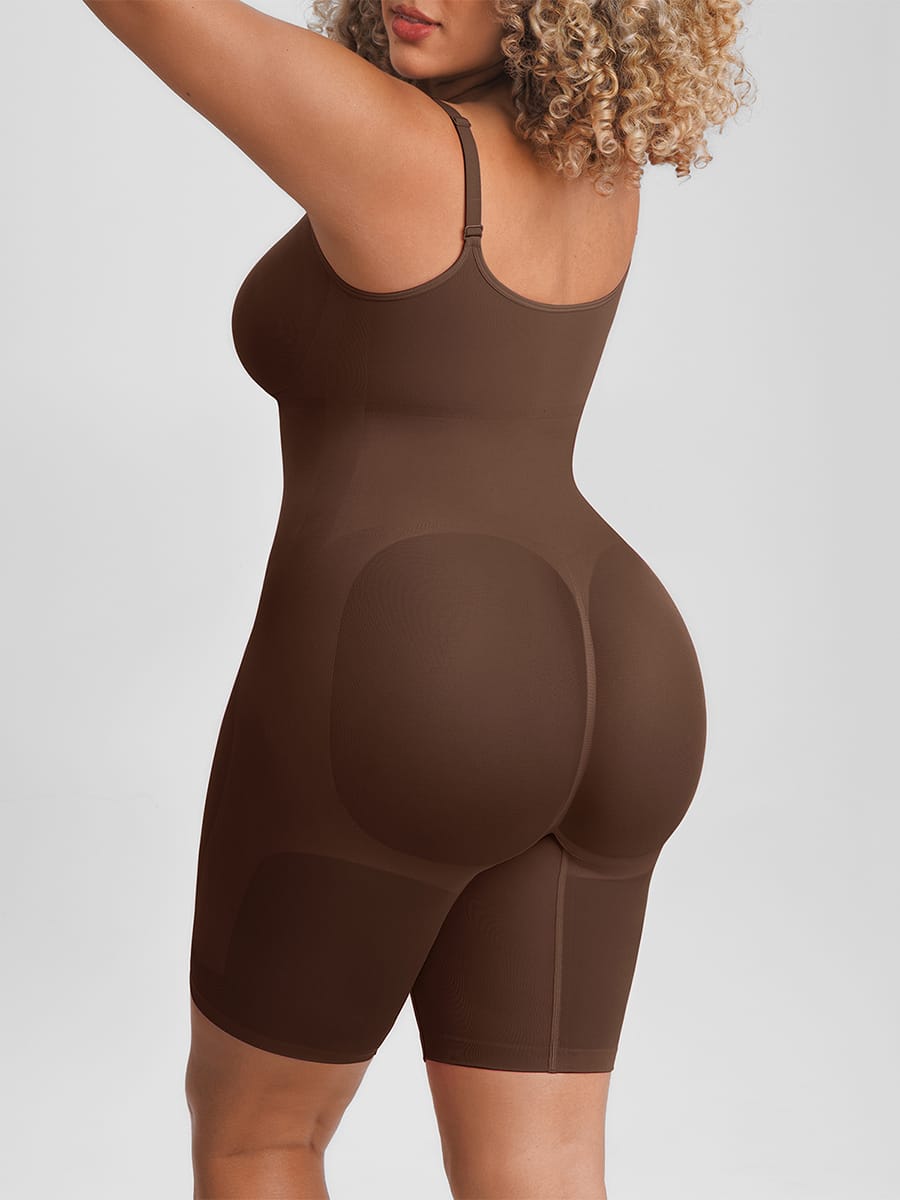 Seamless Butt-Lifting Bodysuit With Invisible Zip 22