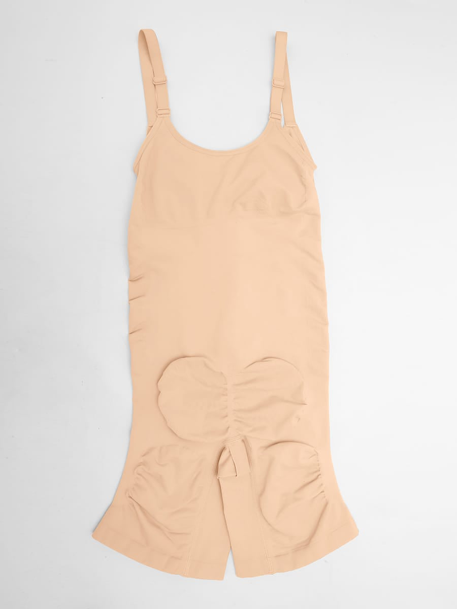 Seamless Butt-Lifting Bodysuit With Invisible Zip Nude 5