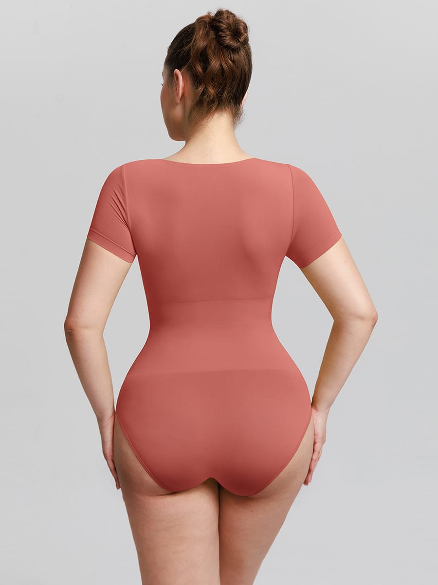 Seamless Tummy Control Bodysuit – Scoop Neck 11