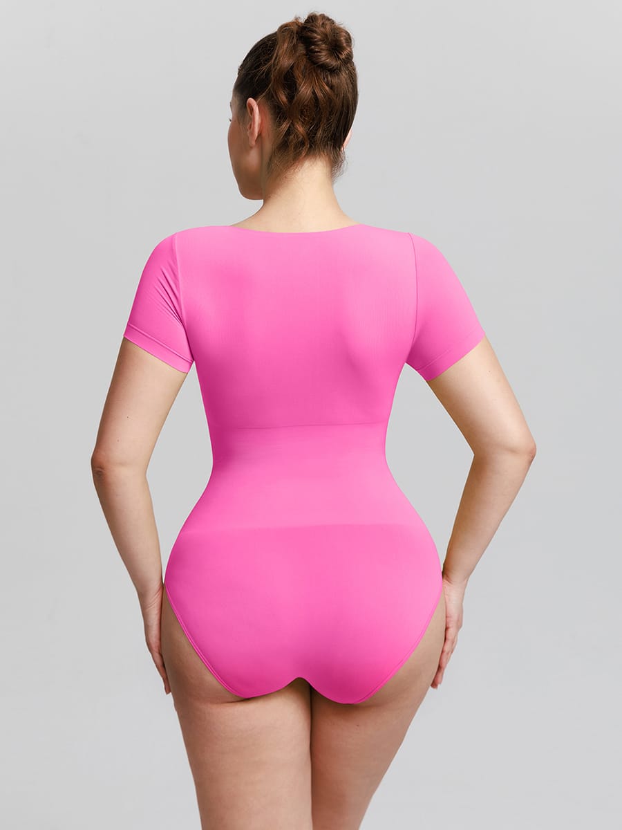 Seamless Tummy Control Bodysuit – Scoop Neck 2