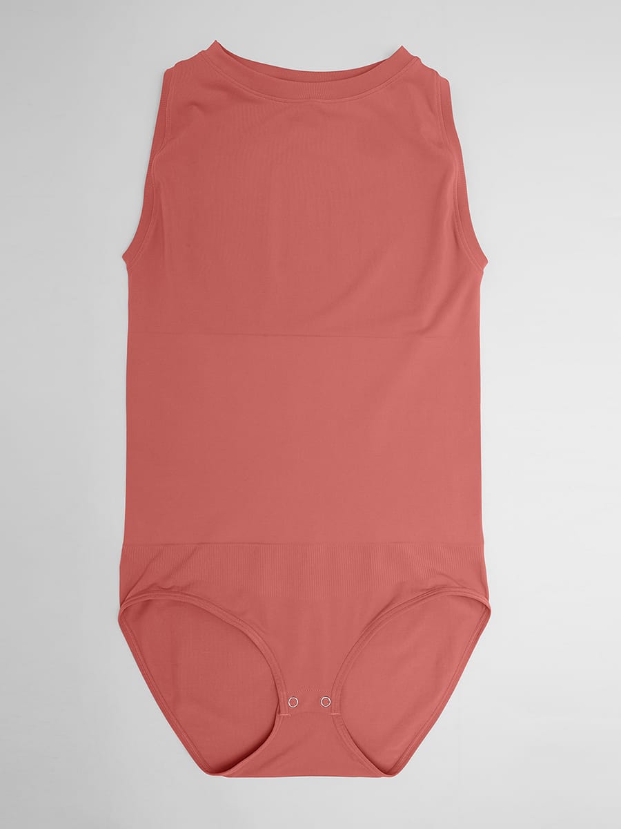 Seamless Tummy Control Bodysuit – Crew Neck 30