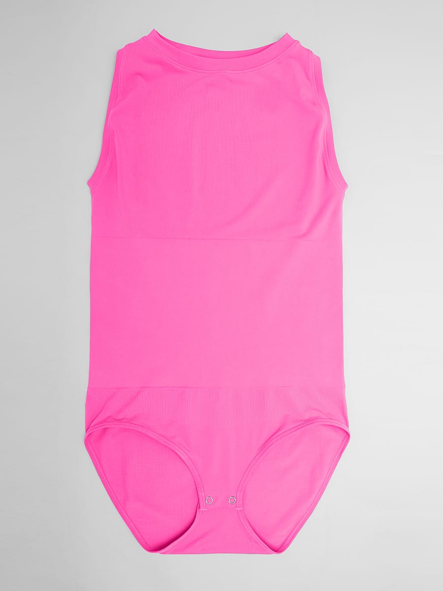 Seamless Tummy Control Bodysuit – Crew Neck 19