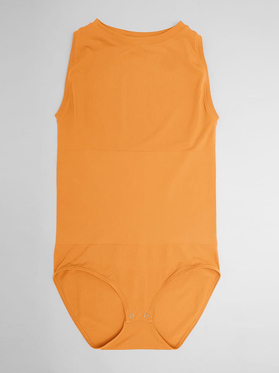 Seamless Tummy Control Bodysuit – Crew Neck 11