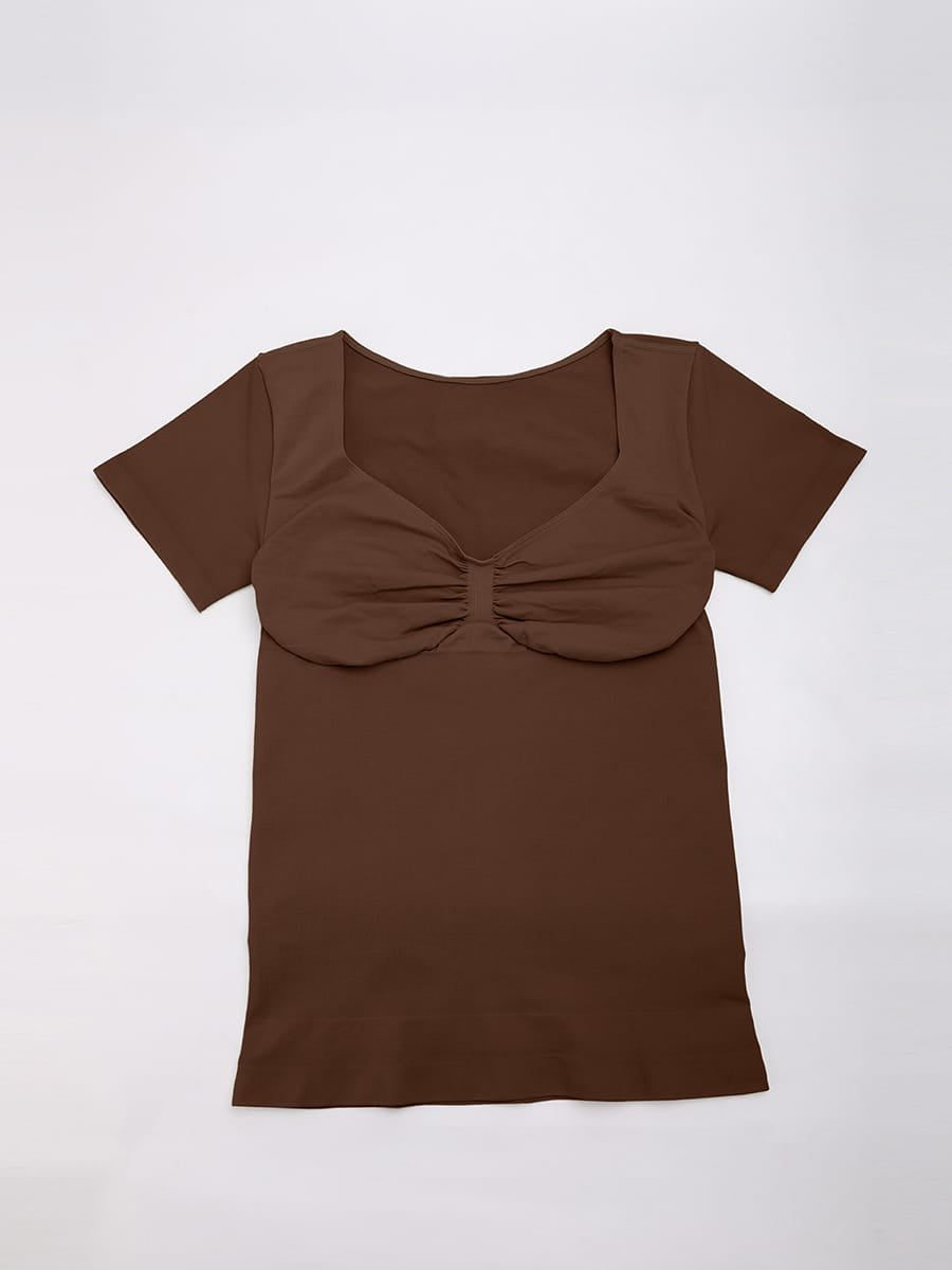 Seamless Bust Support Tummy Control Cami 11