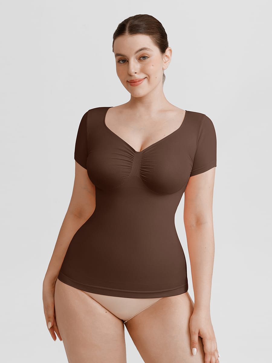 Seamless Bust Support Tummy Control Cami 8