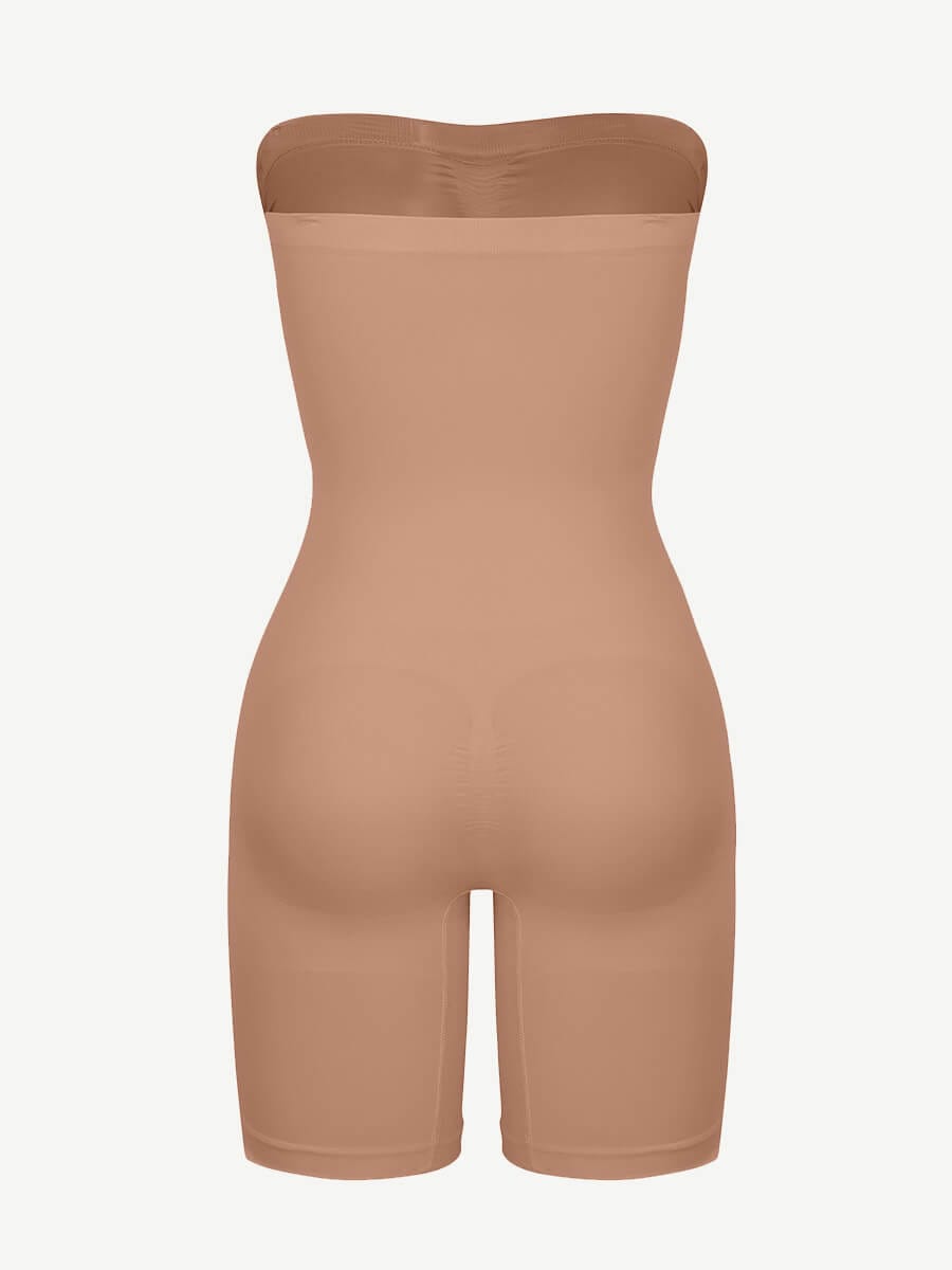 Strapless Butt-Lifting Tummy Control Shapewear Black 6