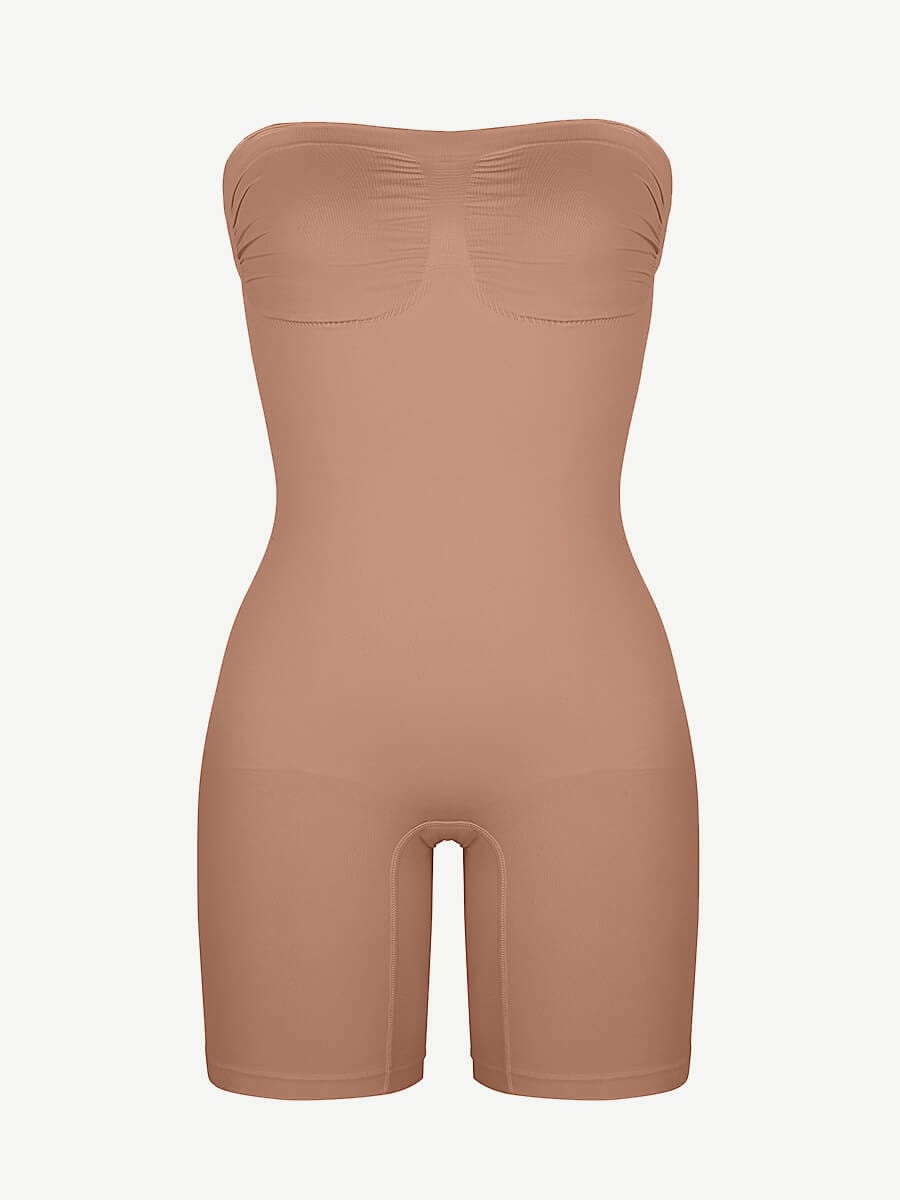 Strapless Butt-Lifting Tummy Control Shapewear Black 4
