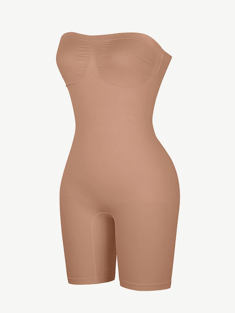 Strapless Butt-Lifting Tummy Control Shapewear Black 5