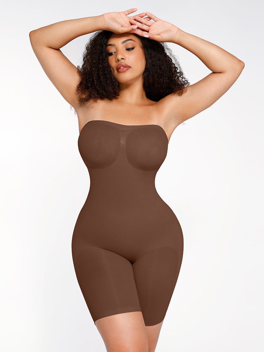 Strapless Butt-Lifting Tummy Control Shapewear Light Skin 5