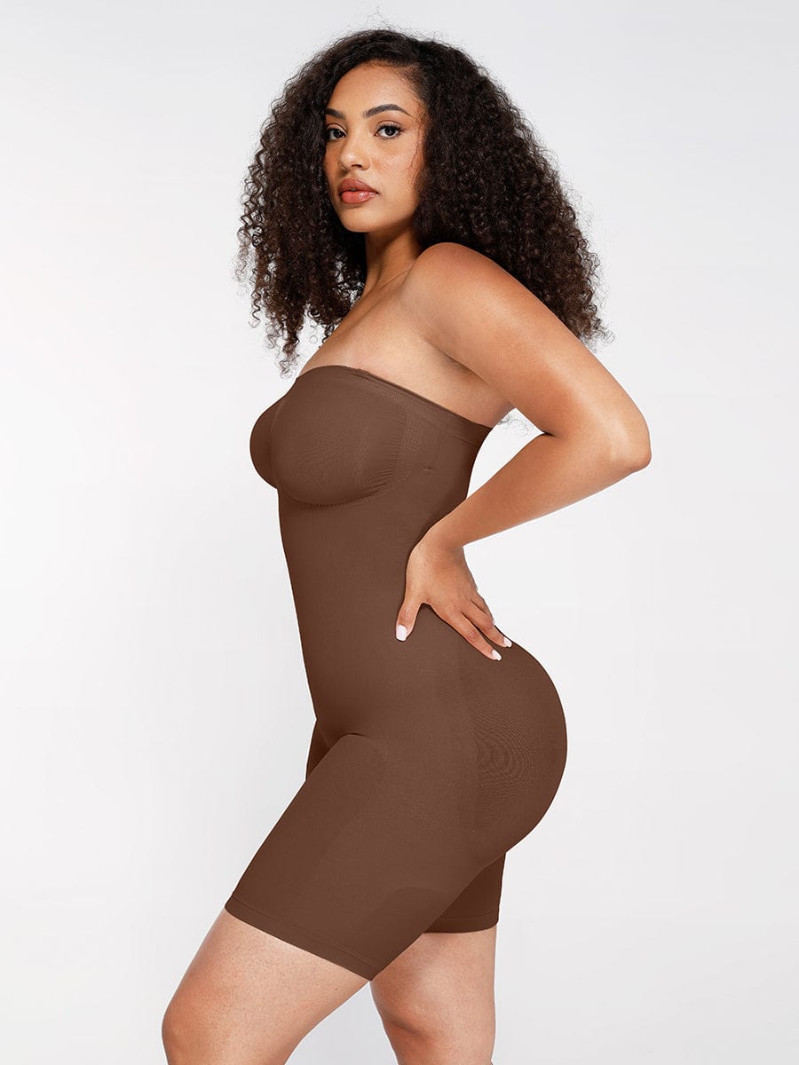 Strapless Butt-Lifting Tummy Control Shapewear Light Skin 7