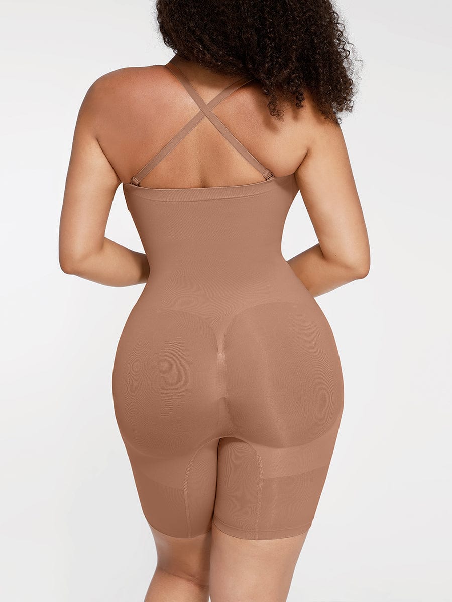 Strapless Butt-Lifting Tummy Control Shapewear Black 2