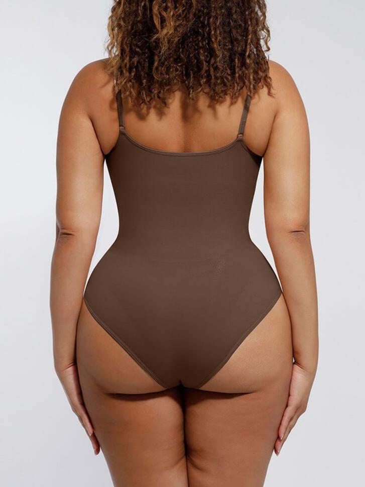 Tighten-the-Abdomen One-Piece Shapewear Briefs Light Skin 5