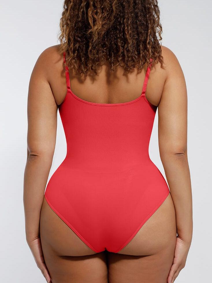 Tighten-the-Abdomen One-Piece Shapewear Briefs Black 2