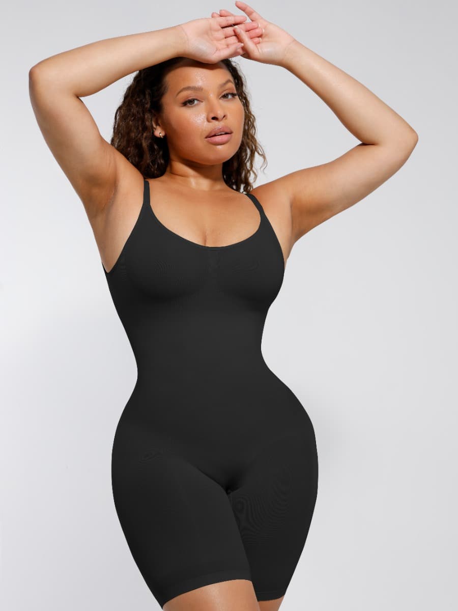 Covered Open-Back Boxer Bodysuit 4