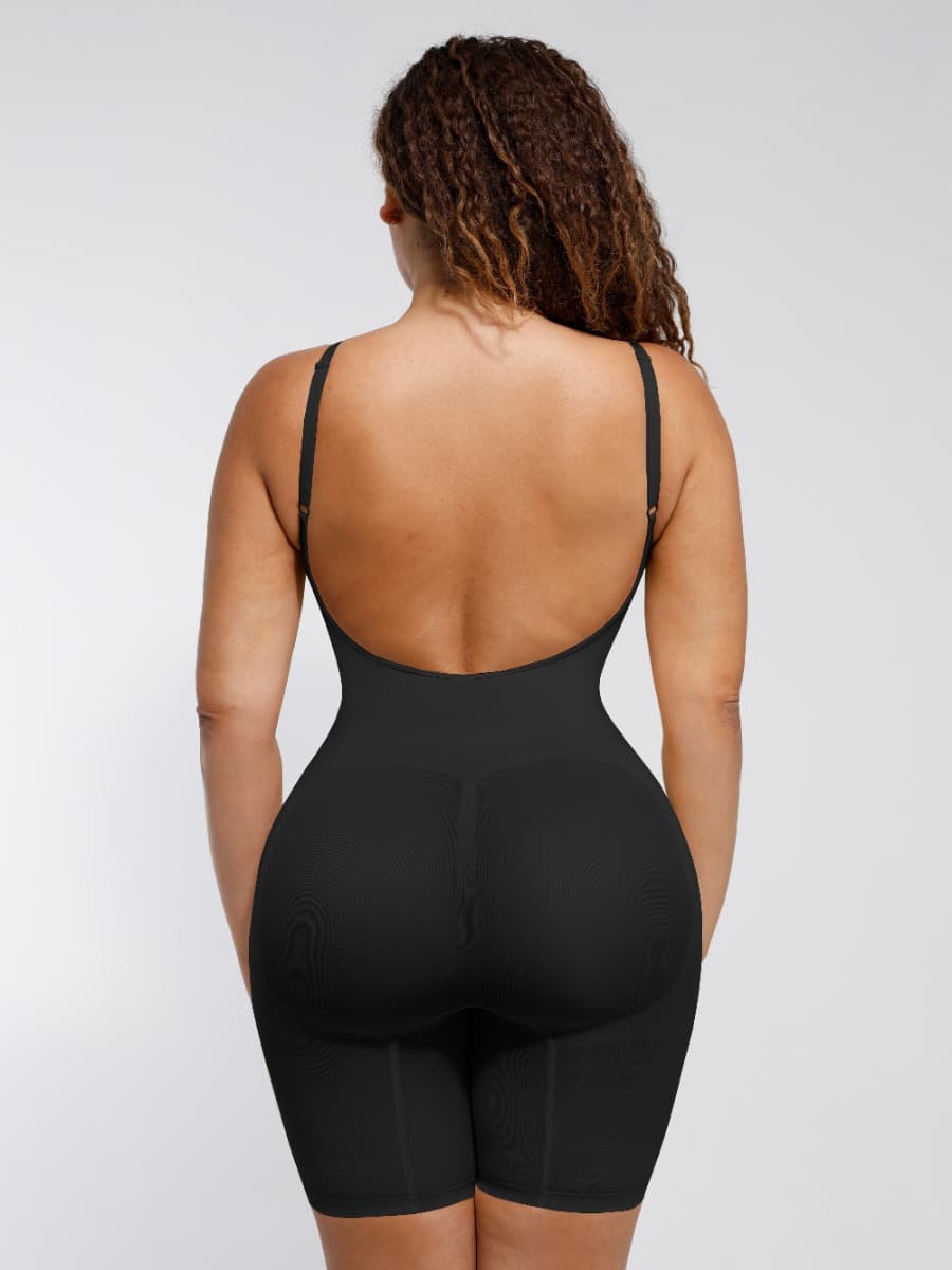 Covered Open-Back Boxer Bodysuit 6