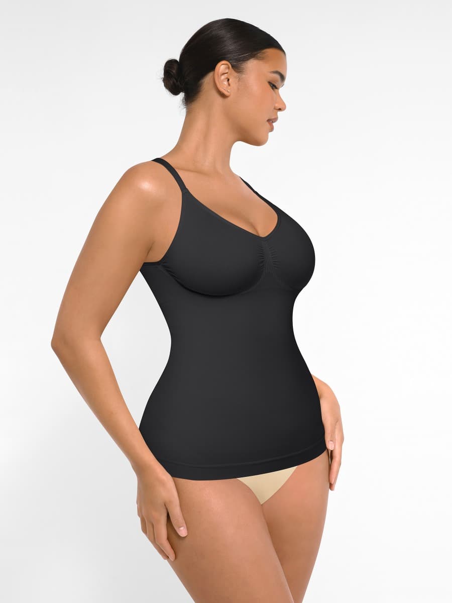 Postpartum Bust Support Shaping Tank Top Black 3