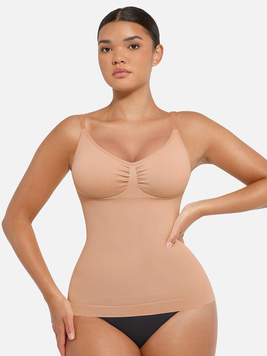 Postpartum Bust Support Shaping Tank Top Dark Skin 4