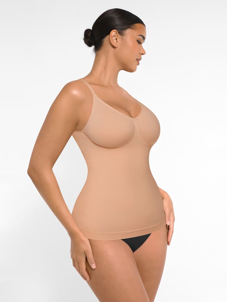 Postpartum Bust Support Shaping Tank Top Dark Skin 2