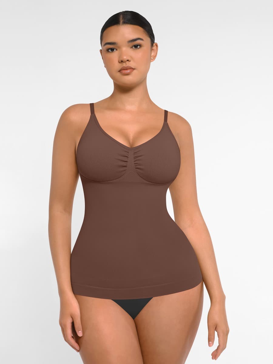 Postpartum Bust Support Shaping Tank Top Black 8
