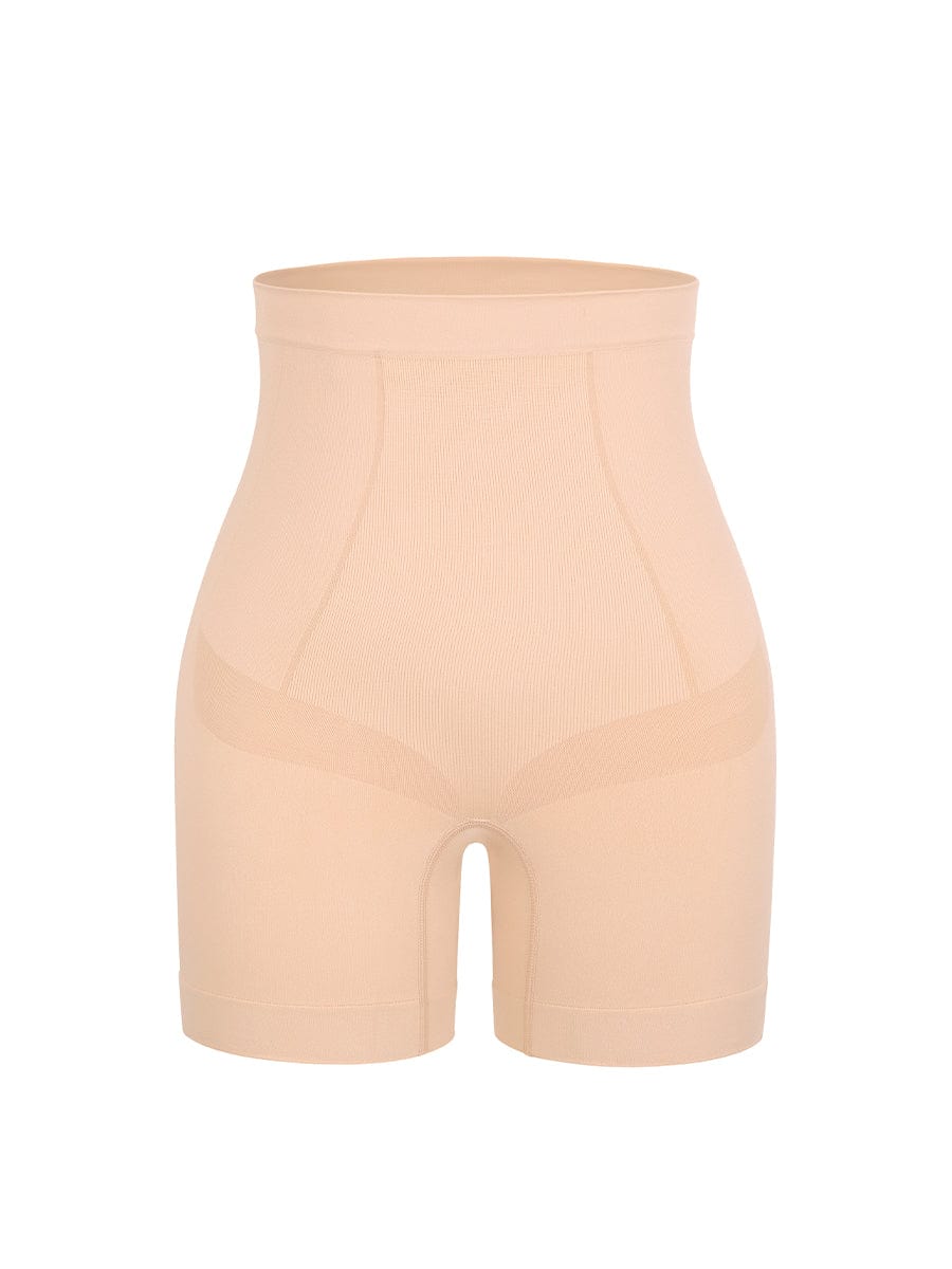 Seamless Mid-Waist Tummy Control Boyshorts 16