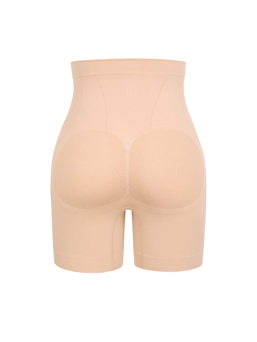 Seamless Mid-Waist Tummy Control Boyshorts 18