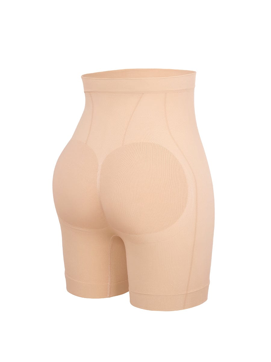 Seamless Mid-Waist Tummy Control Boyshorts 17
