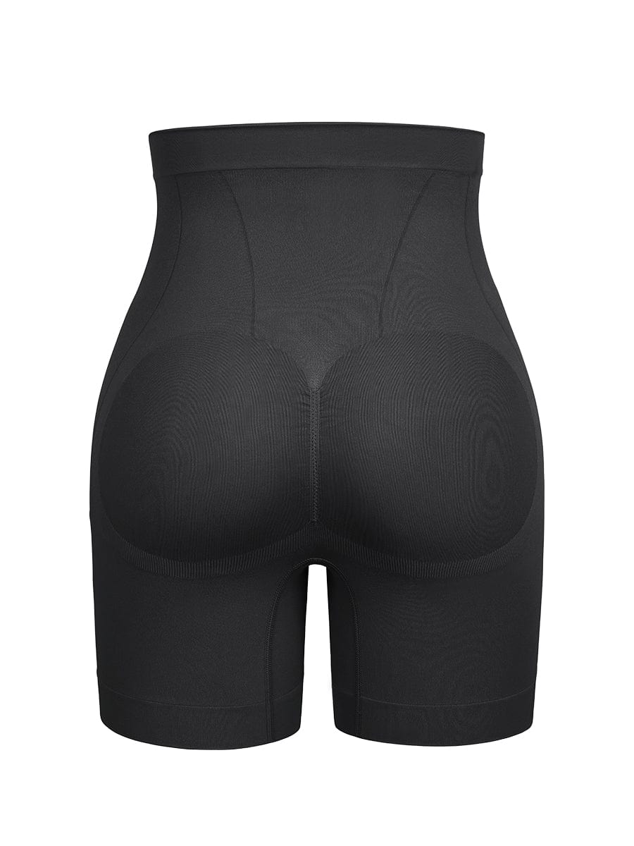 Seamless Mid-Waist Tummy Control Boyshorts 23