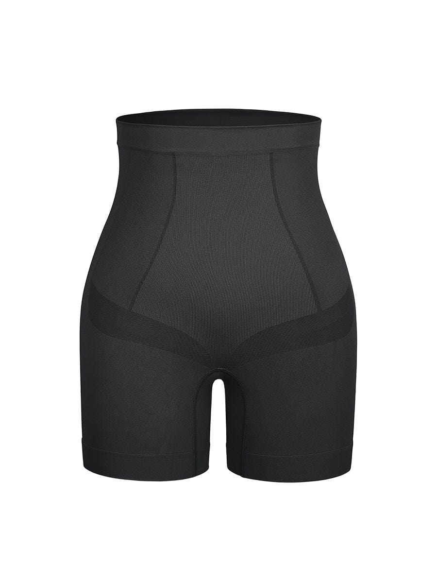 Seamless Mid-Waist Tummy Control Boyshorts 21