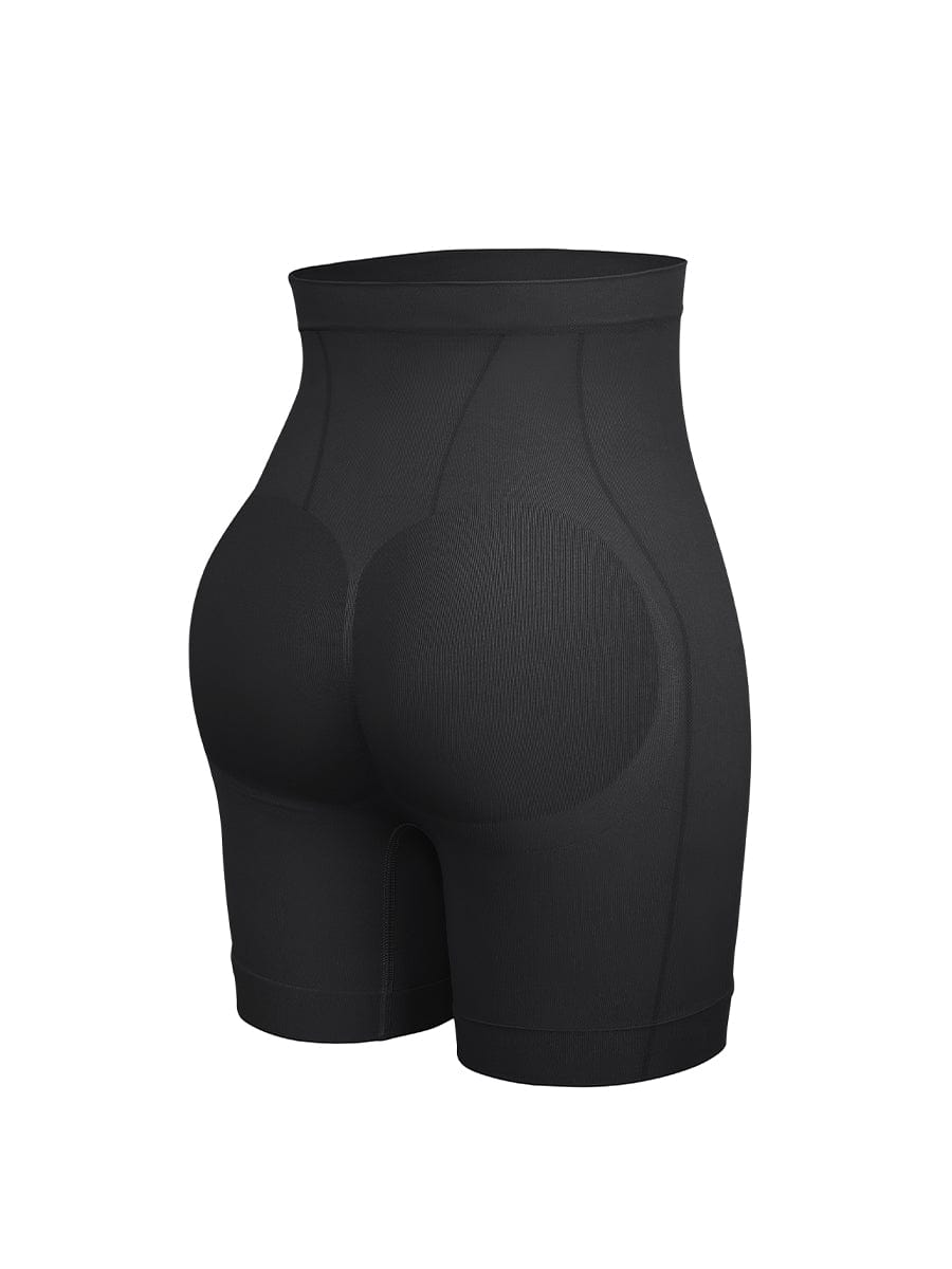 Seamless Mid-Waist Tummy Control Boyshorts 22