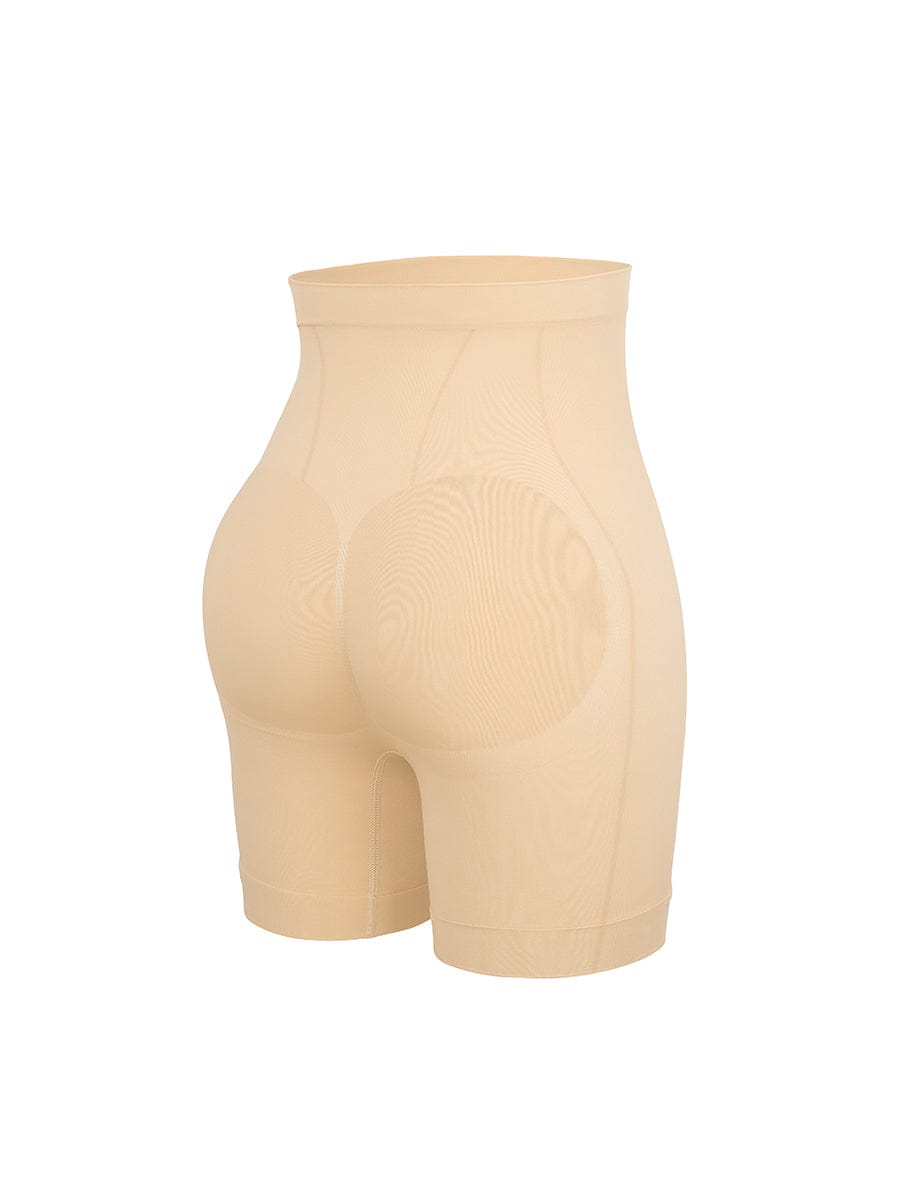 Seamless Mid-Waist Tummy Control Boyshorts 11