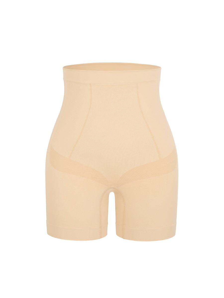 Seamless Mid-Waist Tummy Control Boyshorts 10