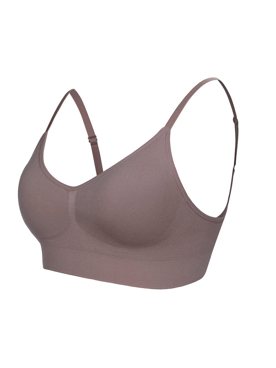 Adjustable Strap Push-Up Shapewear Bra Black 3