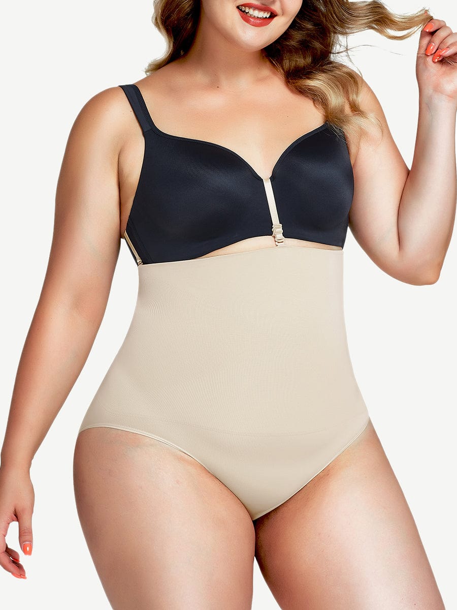 High-Elasticity Buckle Panty Shaper Light Skin 4