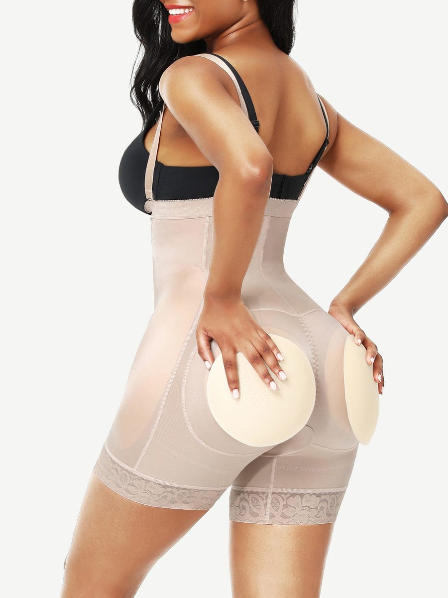 Lace Butt Lifter With Removable Pads Light Skin 4
